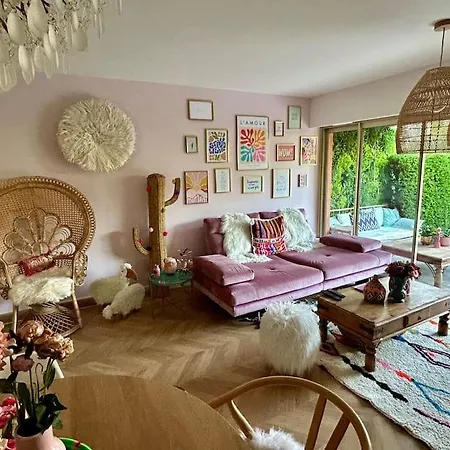 Appart Les Pins 70m2 Jardin Proche