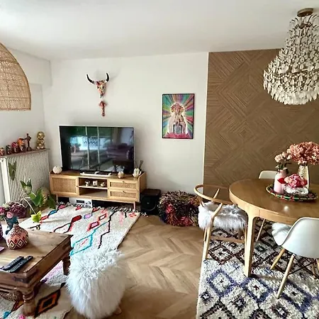 Apartment Appart Les Pins 70m2 Jardin Proche *